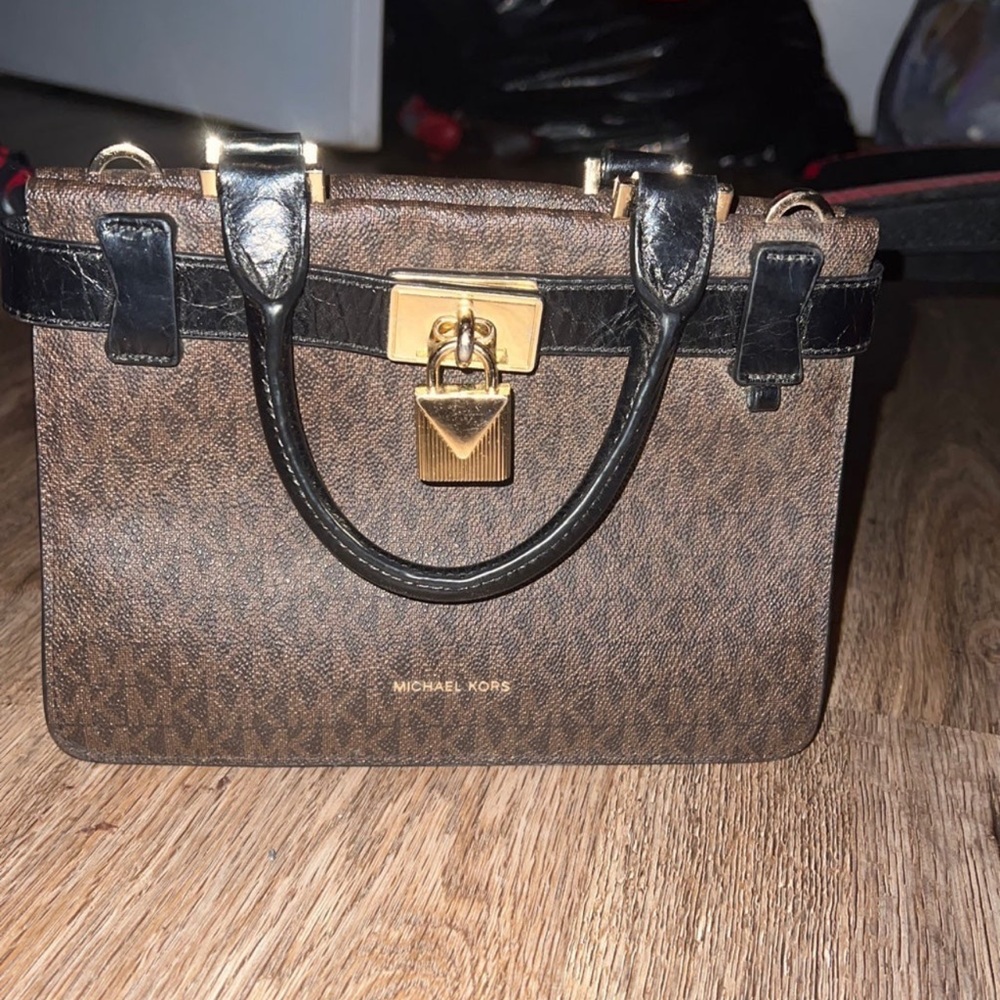 Brown Michael kors Handel bag
